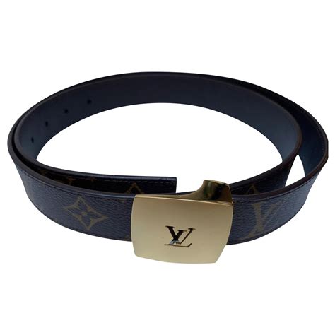 ceinture louis vuitton pour homme|real louis vuitton belt.